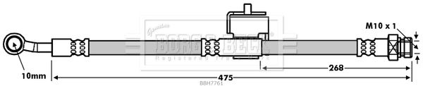 BORG & BECK Bremžu šļūtene BBH7761